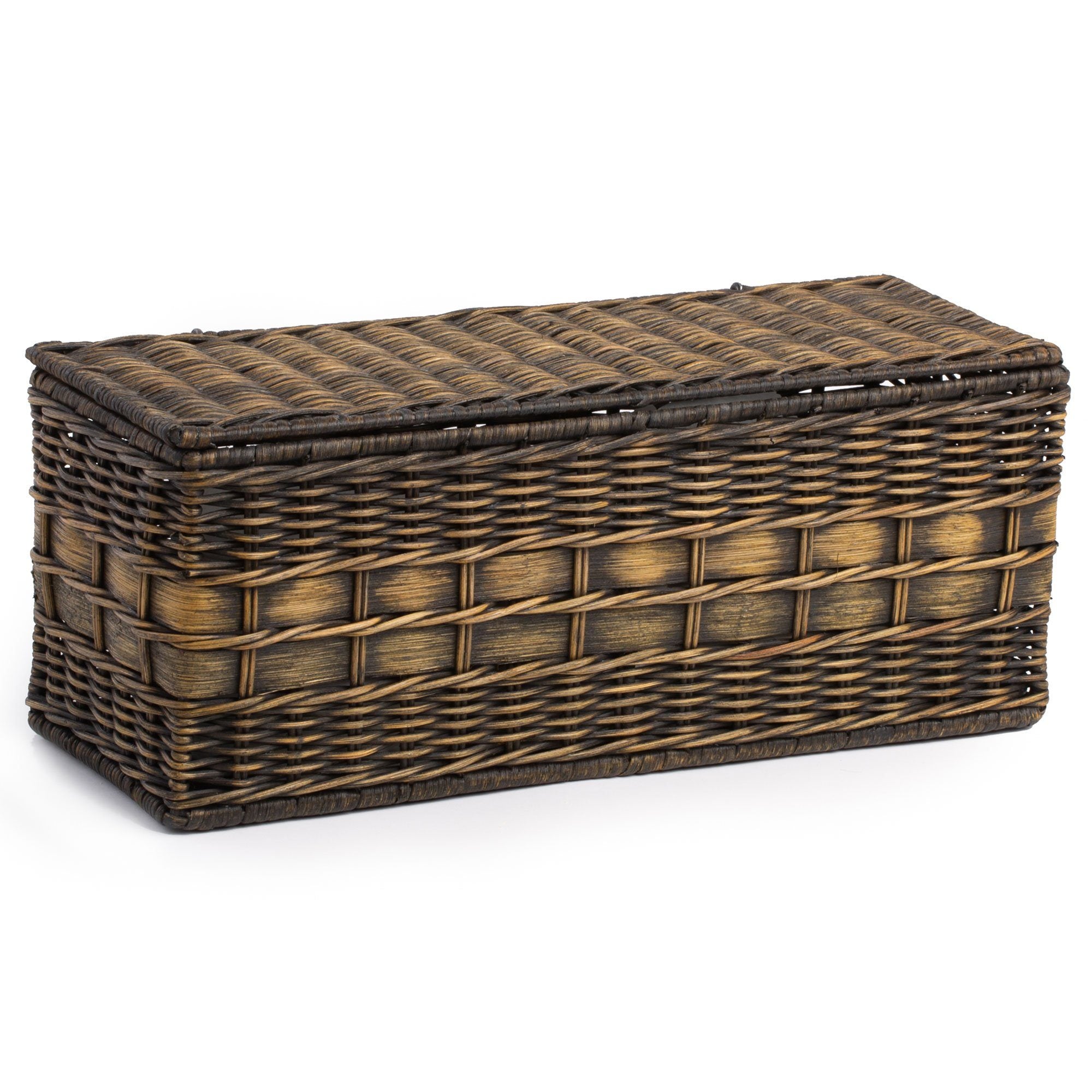 Lidded Wicker Box